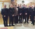Bild: exb
Die Weichen für die Feuerwehr stellen (von links) Kinderwart Franz-Josef Köstler, Vorsitzender Benjamin Müller, Bürgermeister Franz Tauber, Andreas Hautmann, Johannes Hautmann, Patrik Kraus, Jugendwart Fabian Rauch, Max Kellner, Gandhour Ali, Kommandant Matthias Kraus, Kreisbrandmeister Uwe Meier, Kreisrat Andreas Voit und Kreisbrandinspektor Winfried Prokisch.
