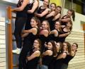 Bild: bgm
Im Training arbeiten die Mädels der Neustädter Jugendgarde mit ihren neuen Trainerinnen viel an ihrer Kraft und Kondition. Bei den Auftritten dürfen sich die Zuschauer außer auf eine tolle Choreographie auch auf die neuen Gardekleider freuen.
