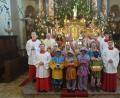 Bild: exb
Aussendung der Sternsinger in der Pfarrei Beidl, Schönkirch und Stein.
