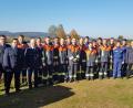 Bild: gi
Sechzehn Feuerwehrleute aus Tröbes bestehen Leistungsprüfungen von Stufe I Bronze bis Stufe VI Gold-rot.