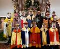 Bild: exb
Die Wurzer Sternsinger sind fleißig und sammeln über 1500 Euro.