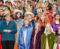 Bild: Michael Kappeler/dpa
Aus allen 27 deutschen Diözesen kommen jeweils vier Sternsinger ins Bundeskanzleramt. Keiner von ihnen war schwarz geschminkt. Doch ein Verbot dafür gab es nicht.