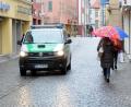 Bild: Stephan Huber
Die Polizei verstärkte seit Neujahr die Präsenz in der Amberger Innenstadt deutlich.