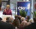 Bild: Petra Hartl
Europaabgeordnete Monika Hohlmeier beim Neujahrsempfang der Amberger CSU in der OTH-Mensa.