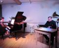Bild: aks
Pianistin Jelena Lichtmann und Moderator Günter Preuß präsentierten Klassik-Ohrwürmer aus Russland, Frankreich und Deutschland.