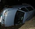 Bild: gf
Das Auto landete auf der Fahrerseite.