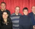 Bild: exb
Die SPD-Stadträte Robert Christ, Monika Gerl, Hubert Rosner, Angela Baumgartner (von links) und Helmut Zeitler (rechts) mit SPD-Kreistagsfraktionssprecher Rainer Fischer beim Treffen im Gasthaus „Goldener Hahn“.