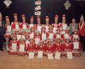 Bild: sön
An 26 Mitglieder dar Kinder-, Jugend- und Prinzengarde der Narrhalla Rot-Weiß-Gold konnte Manfred Enders, Mitglied im Präsidium des Landesverbands Ostbayern im Bund Deutscher Karneval , Gardeleistungsabzeichen überreichen. Präsident Daniel Kellner und 2. Bürgermeister Josef Weinfurtner (von rechts) gratulierten.