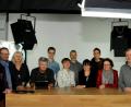 Bild: Stephan Huber
Die MCG-Fotostudios passen gut als Kulisse, denn die Kultur- und Kreativschaffenden in der Region wollen mit einem Verein stärker ins Scheinwerferlicht rücken. Zum Auftakttreffen kommen (von links) Alexander Seitz von der Amberger Gewerbebau, OTV-Geschäftsführer Christoph Rolf, Künstlerin Martina Leithenmayr, Fotograf Michael Geiss, Tim Hemzal, Marion Stiegler (Grafik & Textildesign), Fotograf Marcus Rebmann, Carola Kupfer, Künstler Marcus Trepesch, Ambergs Bürgermeisterin Brigitte Netta, Stadtmarketingvereinschef Thomas Eichenseher und Goldschmied Sebastian von der Recke.