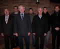 Bild: nib
Johannes Plank, Franz Ziegelmeier, Karl Thanner, Helmut Strunk, Ulrich Scheuerer und Michael Sperl (von links) sind aus dem Gremium ausgeschieden. Pfarrer Michael Hoch (rechts) würdigte ihre Verdienste.