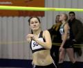 Bild: Kiefner
Magdalena Müller beim konzentrierten Anlauf.