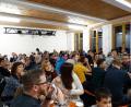 Bild: twg
Der Saal im Haus der Vereine in Trevesen ist voll besetzt.