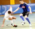 Bild: A. Schwarzmeier
Die SpVgg-SV-Junioren (rechts Noah Scheler) erwischten mit dem 1:0 gegen den FC Augsburg einen gelungen Turnierauftakt. Am Ende belegten die Weidener bei der Bayerischen Futsal-Meisterschaft einen hervorrragenden dritten Platz.