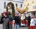 Bild: bö
Am Namenstag des Heiligen Sebastian tragen die Hohenburger seit 1770 in feierlicher Prozession eine Statue des Pestheiligen durch den inneren Markt, egal wie das Wetter auch sein mag. Begleitet wird er vom Allerheiligsten unter dem Himmel, wie man dies sonst nur noch an Fronleichnam sieht.