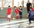 Bild: bey
Bei nur drei Feldspielern war bei langen Bällen eine große Lauffreudigkeit gefordert