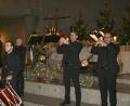 Bild: fpoz
Trompeten schmettern und „singen“, wenn die Gruppe „Bavarian Brass“ auftritt, wie nun in Waldershof.