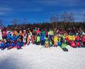 Bild: mab
So macht der Winter Spaß. Der Skiclub Schwarzenfeld beim Kurstag am Fahrenberg.