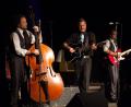 Bild: Paulis Veranstaltungsbüro
Die Bandmitglieder der "Cashbags" eifern ihrem großen Vorbild nach und bringen die Songs von Johnny Cash am 25. Januar auf die Bühne der Schwarzachtalhalle.