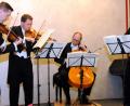 Bild:  Stephan Huber
Mit viel Feingefühl und großem künstlerischen Können präsentierte das Bülow-Quartett Werke von Schubert, Brahms, Beethoven und Bernstein in der Berufschule in Sulzbach-Rosenberg.