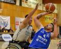 Bild: exb
Mit einem Sieg und einer Niederlage kehrten die Rollstuhl-Basketballer von ihrem Spieltag zurück. Dennoch führen sie weiterhin die Tabelle an.
