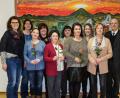 Bild: tkr
Das neue Vorstandsteam mit Beisitzern und Kassenprüfern und Pfarrer Herbert Rösl (rechts); von links Heike Krafczyk (Stellvertretende Vorsitzende), Angela Schmal (Beisitzerin), Veronika Gabler (Beisitzerin) Irene Zangl und Maria Biersl (Kassenprüferinnen), Erika Klier (Beisitzerin) Sandra Fuchs (Vorsitzende), Eva Strebl (Beisitzerin) und Gertraud Hummer (Stellvertretende Vorsitzende).