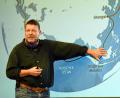 Bild: bgm
Frank Bandle referiert beim Maschinenring Neustadt über den Klimawandel und die Auswirkungen auf die Landwirtschaft. Der Meteorologe betreibt eine private Wetterfirma und ist seit den 1980er Jahren in der Klimaforschung tätig.