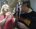 Bild: exb
Was Robbie Williams und Nicole Kidman können, beherrscht auch das Duo Monika Eichhammer und Martin Kammerer: Bei einer Jam-Session im „Taubnschusterhaus“ singen sie „Something Stupid“.