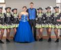 Bild: pml
Vorhang auf die ihre Hoheiten: Die Prinzengarde und das Faschingsprinzenpaar des SV Kohlberg-Röthenbach stellen sich vor.