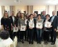 Bild: mwi
Für zehn Jahre Treue zeichnete das Caritasheim St. Marien seine Mitarbeiter aus: (von links) Heimleiterin Eveline Gerstl-Seidl, Personalleiter Peter Schmidberger, Monika Konrad, Marcela Burgerova, Luise Veigl, Manuela Rupp, Enrico Birkner, Ulrike Affolter, Andreas Meißner, Gisela Zaus und Dr. Robert Seitz, Leiter der sozialen Einrichtungen.