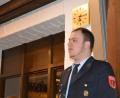 Bild: bej
Jugendwart Michael Kulzer hatte nur lobende Worte für den Nachwuchs der Kulzer Wehr.