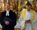 Bild: njn
Pfarrer Christoph Zeh und Pfarrer Martin Besold (von links) feierten gemeinsam den ökumenischen Gottesdienst zur Gebetswoche der Einheit der Christen in der katholischen Pfarrkirche Mariä Himmelfahrt.