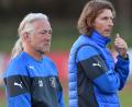 Bild: Alfred Schwarzmeier
Auch in der kommenden Saison sind Chefcoach Josef Dütsch (rechts) und Co-Trainer Peter Möhrle für die SpVgg Schirmitz verantwortlich.