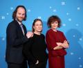 Bild: Daniel Karmann/dpa
Die Schauspieler Andreas Leopold Schadt, Dagmar Manzel und Eli Wasserscheid bei der Premiere des neuen Franken-"Tatorts".
