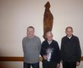 Bild: exb
40 Jahre wirkte Benno Zant (Mitte) im Pfarrgemeinderat. Dafür dankten Pfarrer Johann Hofmann (rechts) und Pfarrgemeinderatssprecher Markus Fichtner.