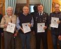 Bild: exb
Langjährige Mitglieder des Poppenrichter Feuerwehrvereins werden geehrt (von links): Zweiter Bürgermeister Hermann Böhm, Franz Strobel, Michael Meier, Horst Grünbauer, Klaus Patsch und Vorsitzender Christian Krieger.