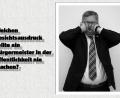 Bild: exb
Screenshot aus der Power-Point-Präsentation der Zwölftklässler: OB Michael Cerny zieht eine Grimasse, die man so noch nie von ihm gesehen hat. Und wohl auch nie wieder sehen wird.