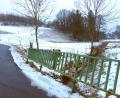 Bild: fjo
Die Brücke über den Raunetbach bei Ödkührieth erhält in Kürze ein neues Geländer. Der Marktrat beauftragte den ortsansässigen Metallbauer Konrad Zetzl mit der Fertigung.