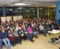 Bild: fz
Die Stadtentwicklung interessiert an die 150 Bürger. In der Aula der Schule erfahren sie erste Ergebnisse.