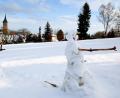 Bild: mef
Hans und Sepp halten sich wacker. Die Kälte konserviert das Schneemann-Pärchen.