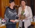 Bild: is
Das Bild zeigt die Vorsitzende des Pressather Obst-und Gartenbauvereins, Rita Brüderer mit der Referentin Christine Sturm.