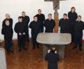 Bild: weu
Die 15 Sänger des „Don Kosaken Chors Serge Jaroff“ ließen die Versöhnungskirche mit ihren gewaltigen Stimmen erbeben.