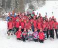 Bild: tu
Strahlende Gesichter gibt es bei den Aktiven des TSV-Skiclubs nach dem DSV-Punkterennen in Flossenbürg.