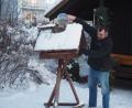 Bild: gz
Das Füttern der Vögel im Winter ist für Hans Zierer selbstverständlich.
