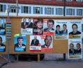 Archivbild: Gerhard Götz
Feste Wahlplakatwände wie in Wackersdorf (hier auf einem Archivbild von der Wahl 2013) wird es in Schwandorf nicht geben.
