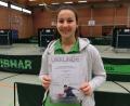Bild: exb
Antonia Heigl holte den fünften Platz beim Bezirksranglistenturnier in Burglengenfeld.