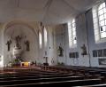 Bild: gi
In der Pfarrgemeinderatssitzung steht die Innenrenovierung der Pfarrkirche im Mittelpunkt. Die Decke ist bereits verhüllt und abgesichert.