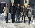 Bild: exb
Ein Besuch im Museum „Vulkanerlebnis Parkstein“ darf nicht fehlen. Daran nehmen teil (von links): Museumsleiterin Regina Kiermaier, Leiter des Geoparks Bayern-Böhmen Andreas Peterek, Geographielehrer Florian Spieler und Gymnasiastin Sarah Reichelt aus Hof sowie Bürgermeisterin Tanja Schiffmann.