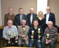Bild: hcz
Die Erfolgreichsten bei den "Freien Fotografen": Günter Klein, Helmut Meier, Heiko Prechtl, Dieter Neumann (vorne, vonlinks). Hintere Reihe: Stadtrat Reinhold Wildenauer, Heimatringvertreter Günther Magerl, Schatzmeister Richard Winter, Präsidentin Zaneta Weidner, Bauernverbands- Geschäftsführer Hans Winter.
