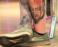 Bild: Dagmar Williamson
Bein mit Bild: Die "Tattoo Expo Weiden" macht es möglich.