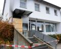 Bild: Stephan Huber
In dieser Bank in Gebenbach hat es gebrannt, nachdem Unbekannte versucht hatten, einen Geldautomaten zu knacken.
